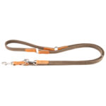 Cloud7® Hundeleine Tivoli grau-beige, Breite: ca. 2 cm, Länge: ca. 200 cm