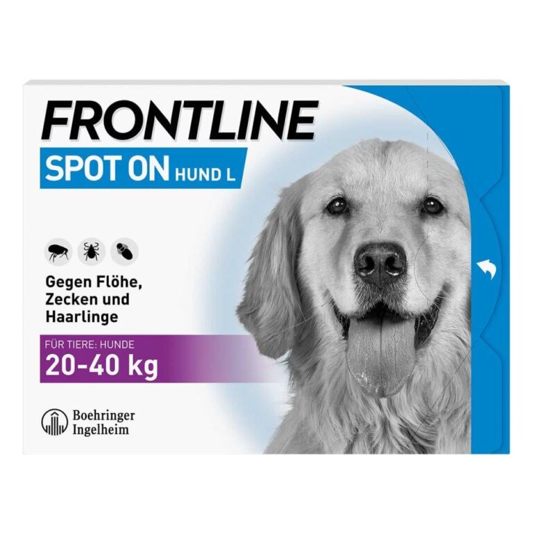 FRONTLINE SPOT ON gegen Zecken und Flöhe bei Hunden 6 Stk. (20-40kg)