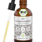 Bio Schwarzkümmelöl für Hunde 100ml - kaltgepresst 100% biologischer Anbau, in Glasflasche mit Glaspipette - pures ägyptisches Schwarzkümmelöl (Nigell Sativa) DE-ÖKO-060