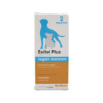 No Worm Exitel Plus Hund - 2 Tabletten (minimal 0,5 kg)