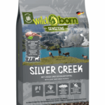 Hundefutter getreidefrei mit Ziege 8kg Trockenfutter WILDBORN Silver Creek