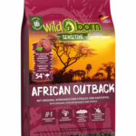 Hundefutter getreidefrei mit Straußenfleisch 8kg Trockenfutter WILDBORN African Outback