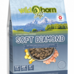 Hundefutter getreidefrei mit Alpenhühnchen 4kg Trockenfutter WILDBORN Soft Diamand