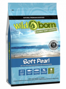 Hundefutter getreidefrei mit 7 Sorten Fisch 1,5 kg Trockenfutter WILDBORN Soft Pearl