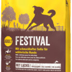 JOSERA Festival (1 x 12,5 kg) | Hundefutter mit leckerem Soßenmantel | Super Premium Trockenfutter für ausgewachsene Hunde | 1er Pack