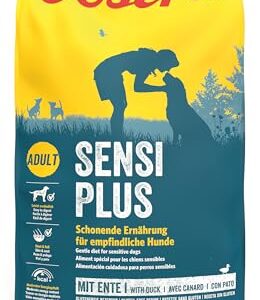 JOSERA SensiPlus (1 x 12,5 kg) | Hundefutter mit Ente für empfindliche Hunde | Super Premium Trockenfutter für ausgewachsene Hunde | 1er Pack 12.5 kg (1er Pack)
